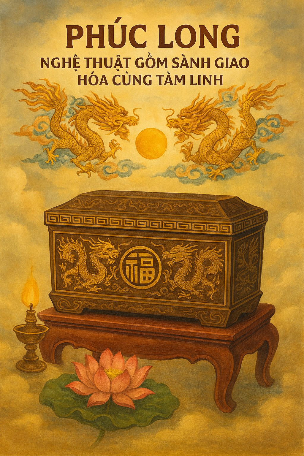 Bộ Tiểu Quách Phúc Long – Nghệ Thuật Gốm Sành Giao Hòa Cùng Tâm Linh