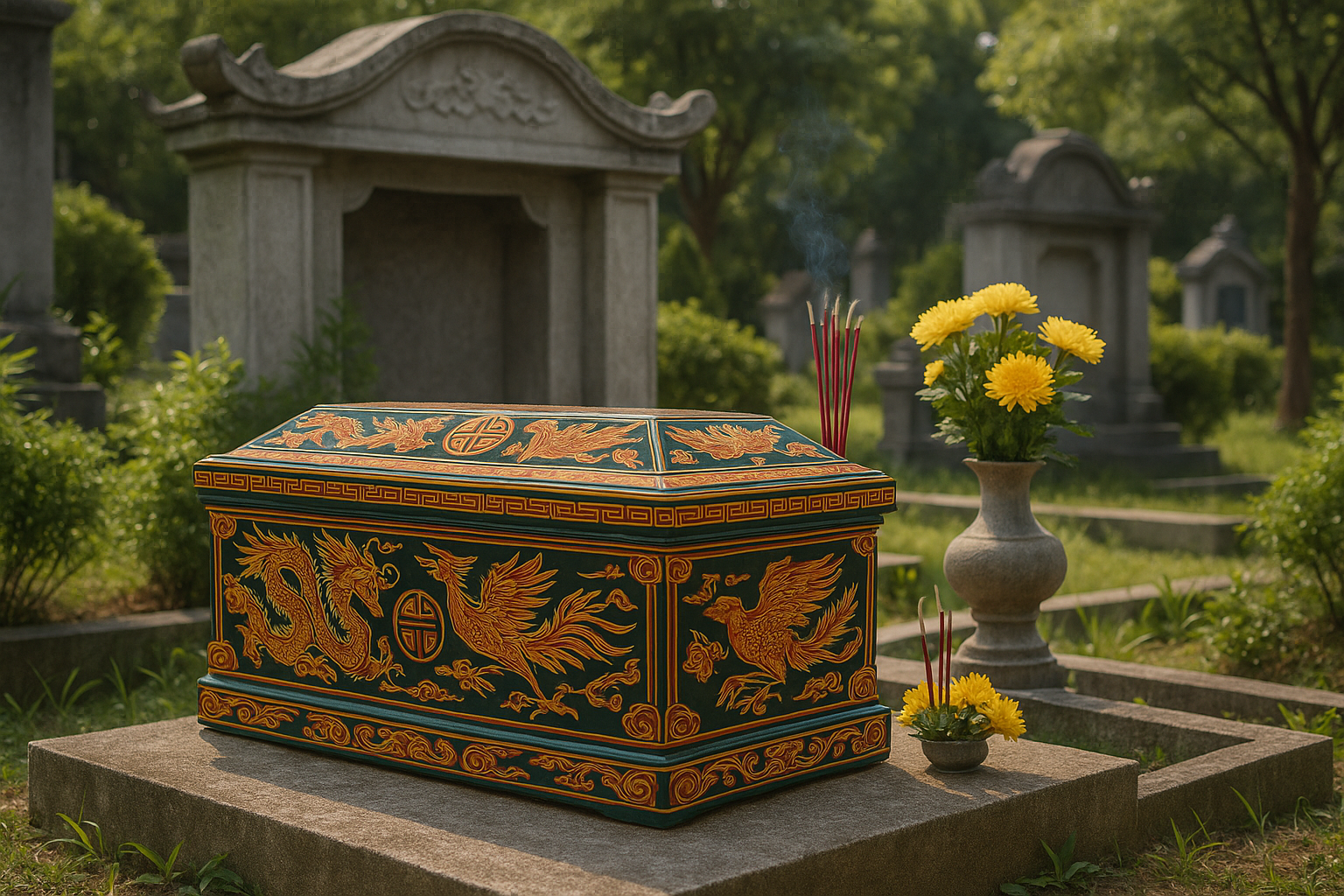 Lăng mộ không chỉ là nơi an nghỉ mà còn là biểu tượng tâm linh của gia tộc