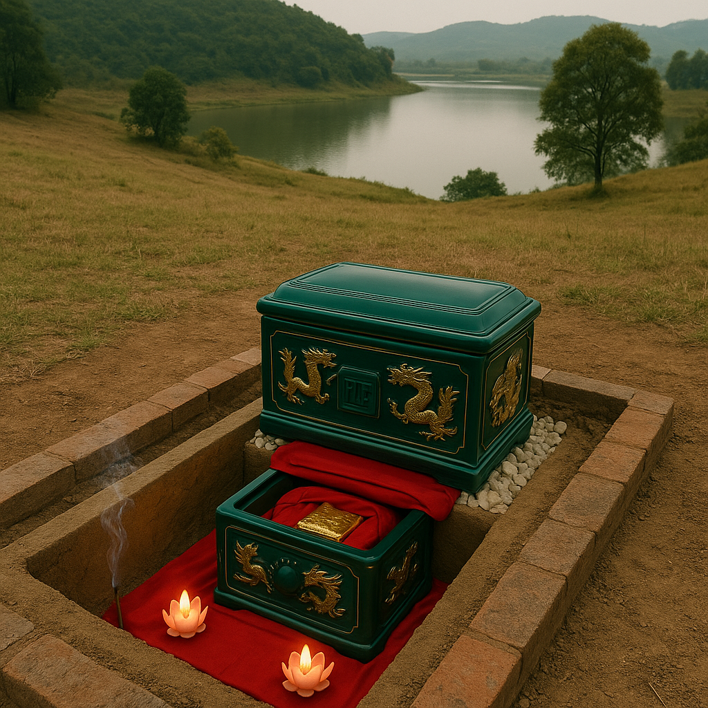 Thế đất tụ khí – Long mạch, tụ thủy và địa thế lý tưởng