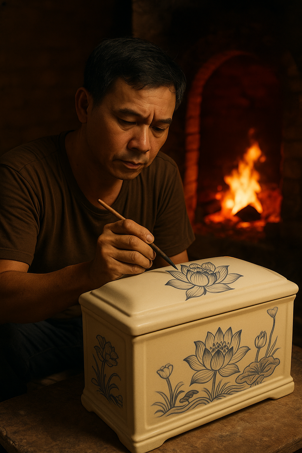 Nghệ nhân và tâm huyết – Người thổi hồn vào từng tiểu quách