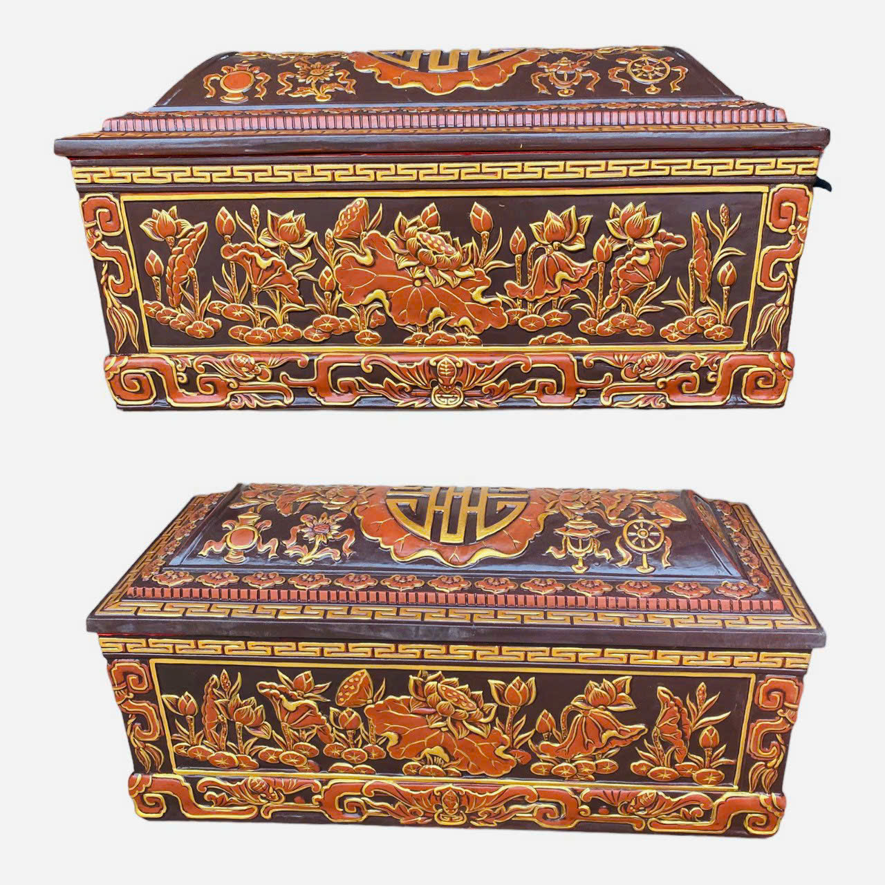 Họa tiết hoa sen – Biểu tượng của sự thanh tịnh và giác ngộ