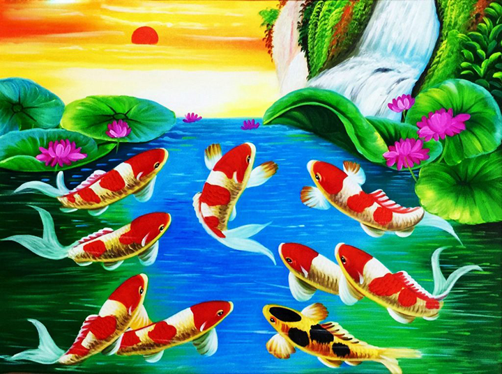Cá Chép Liên Hoa Và Ý Nghĩa Biểu Tượng Trong Phong Thủy