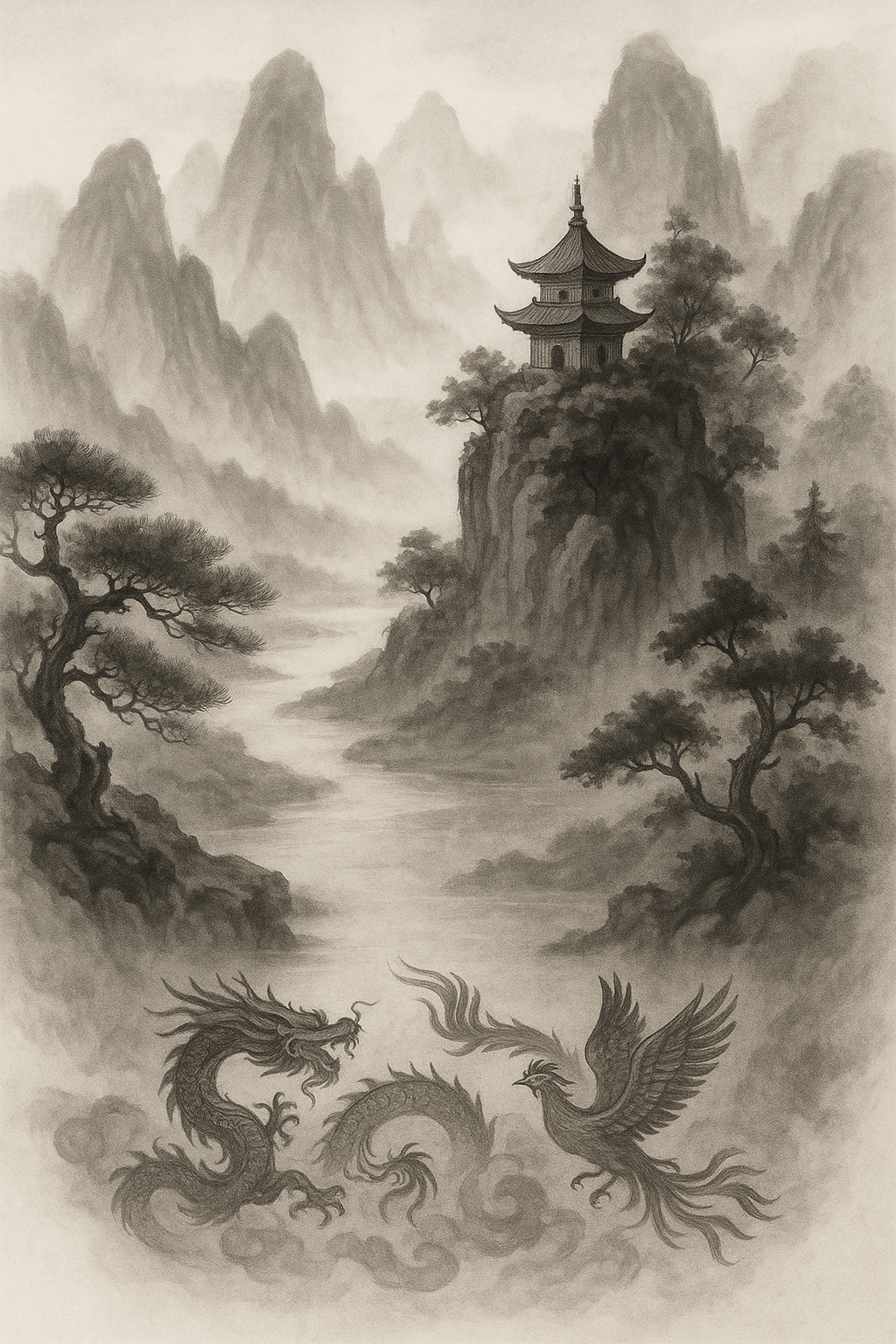 Bộ Tiểu Quách Long Phụng Tịnh An – Biểu Tượng Của Sự Bình An Vĩnh Hằng